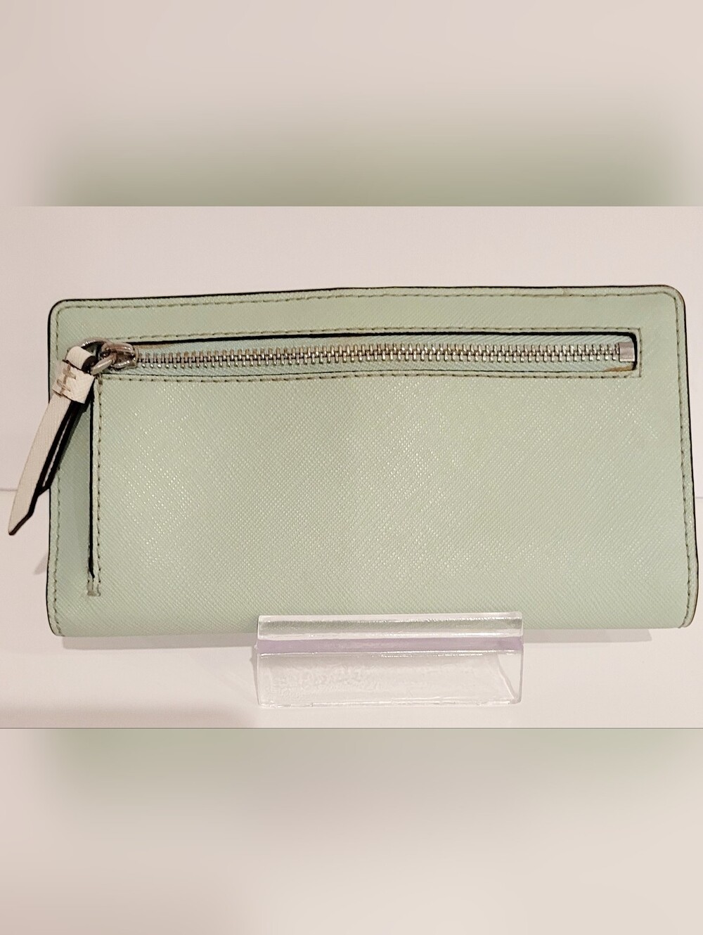 Kate Spade Mint Green BiFold Wallet - Picture 2 of 3